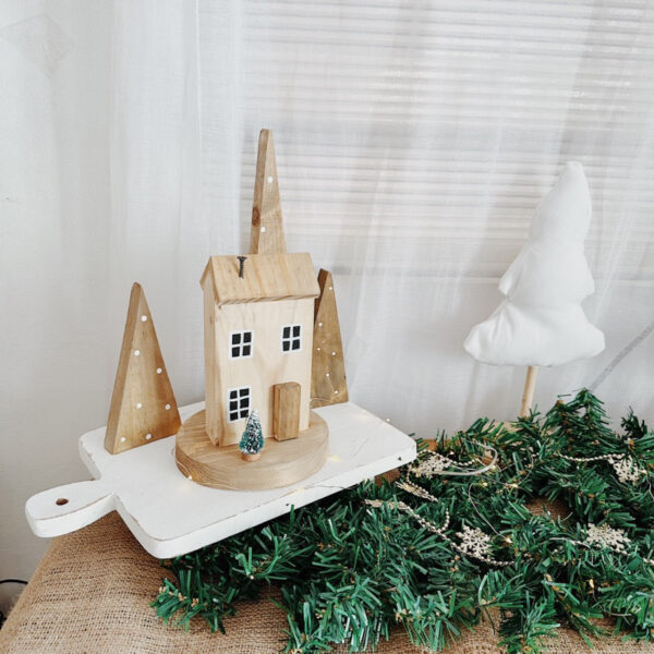 Wonderland Wooden Mini House Decorative(Wilma) - Image 9