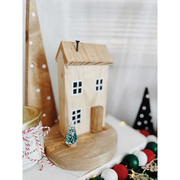 Wonderland Wooden Mini House Decorative(Wilma) - Image 5