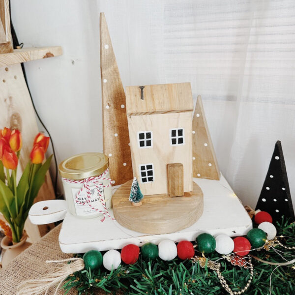Wonderland Wooden Mini House Decorative(Wilma) - Image 4
