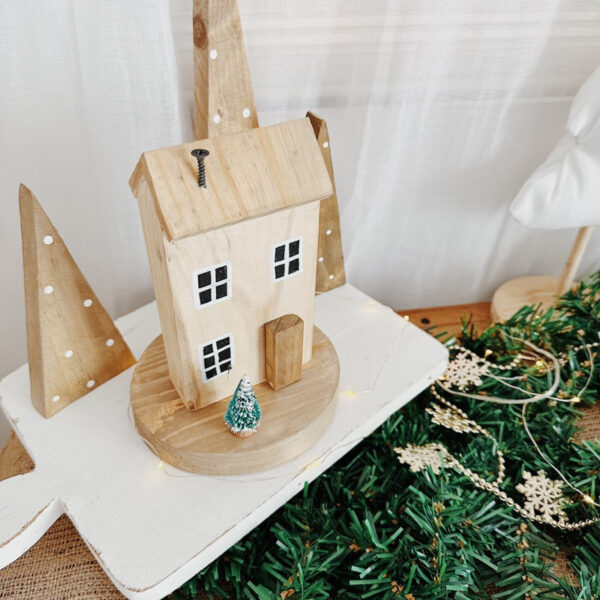 Wonderland Wooden Mini House Decorative(Wilma) - Image 2