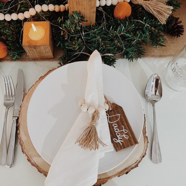 Table Napkin Cheesecloth/Canvas Linen (Nancy) - Image 12