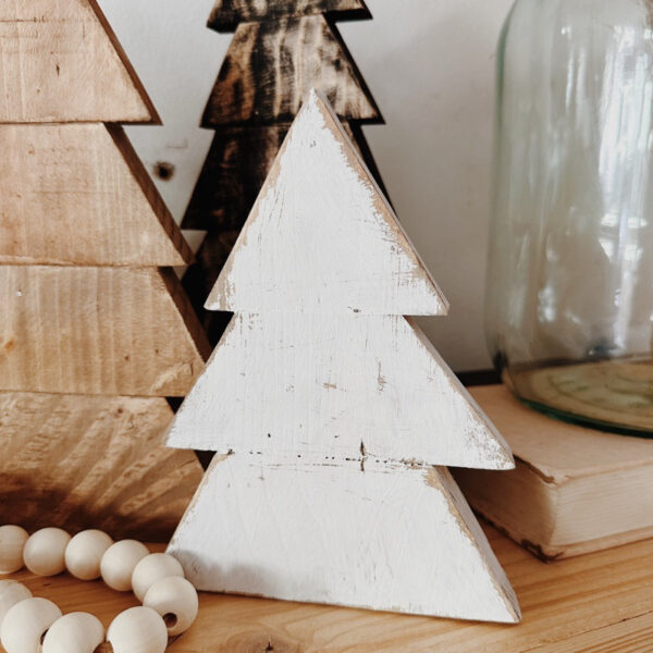 Wooden Christmas Tree Trio Decorative (Theodore) - Image 5