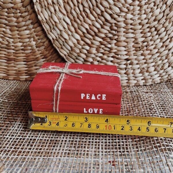 Christmas Mini Wooden Book (Maria) - Image 6
