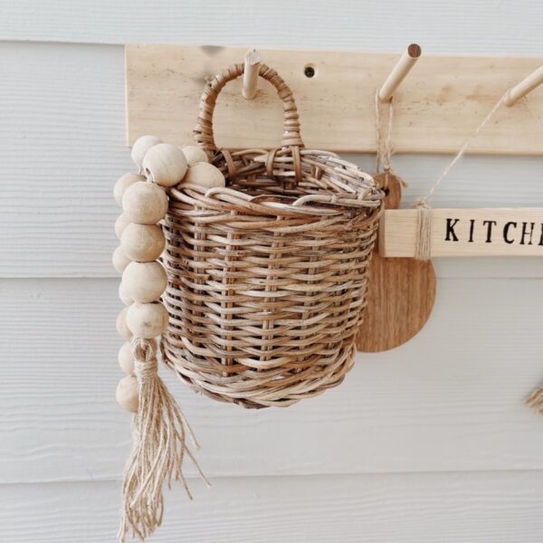 Wall Basket with Handle (Bonita) - Image 7