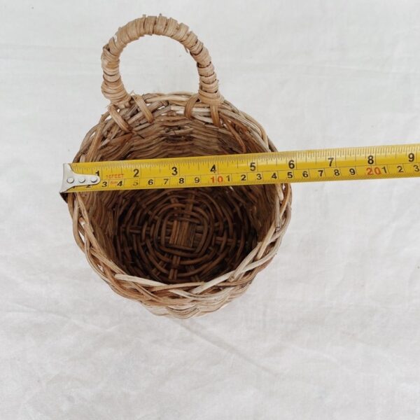 Wall Basket with Handle (Bonita) - Image 3