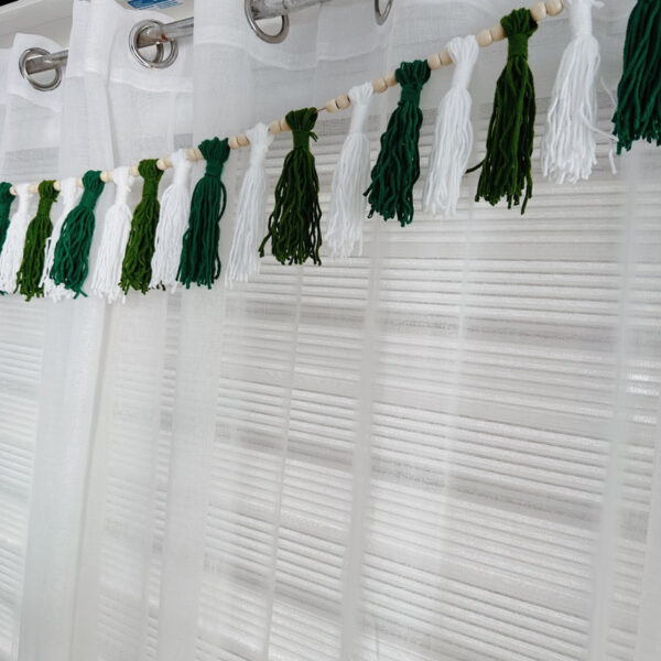 Wool Garland with beads Decorative (Gloria) - Image 7
