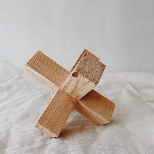 Wooden Knucklebones Giant Jackstone Decorative (Kelsey) - Image 9