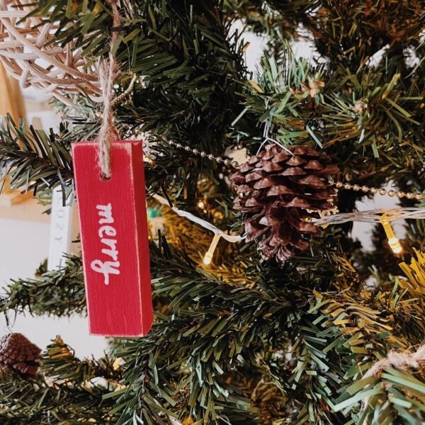 Wooden Stick Ornaments set of 4 (Suzy) - Image 10