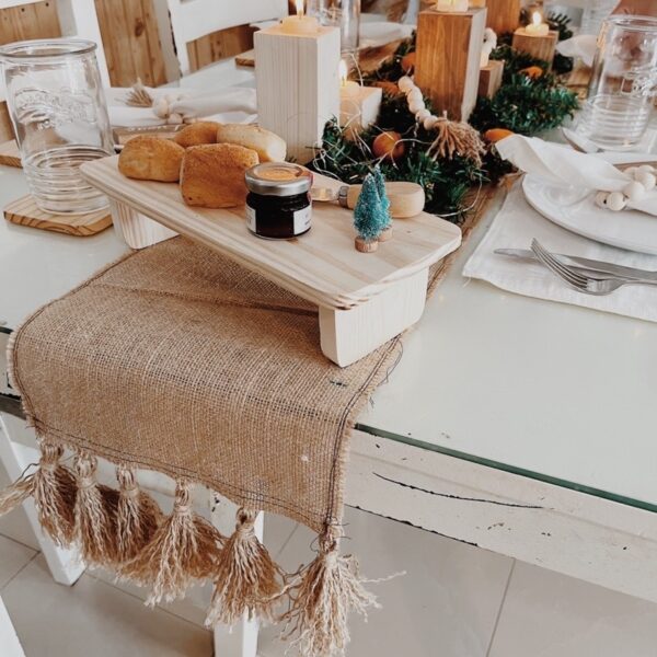 Jute Linen Table Runner (Regina)