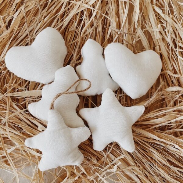 Christmas Canvass Ornament set of 6 (Olah) - Image 14