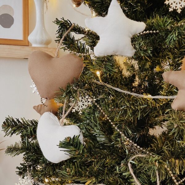 Christmas Canvass Ornament set of 6 (Olah) - Image 4