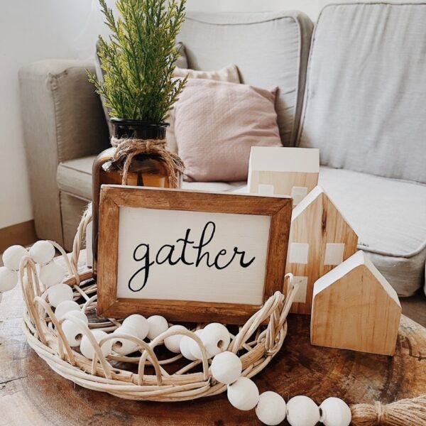 Farmhouse Wooden Leaning Framed Signs (Lucia) - Image 12