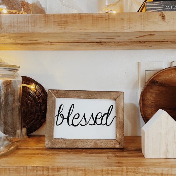 Farmhouse Wooden Leaning Framed Signs (Lucia) - Image 10