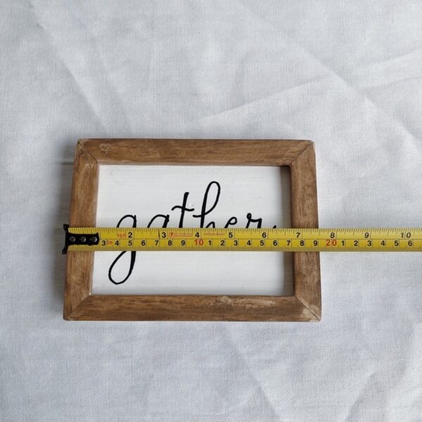 Farmhouse Wooden Leaning Framed Signs (Lucia) - Image 6