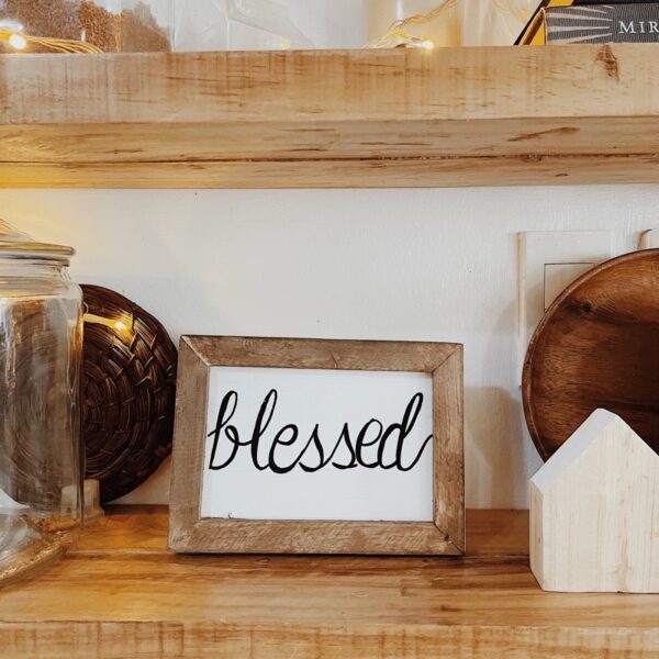 Farmhouse Wooden Leaning Framed Signs (Lucia) - Image 3