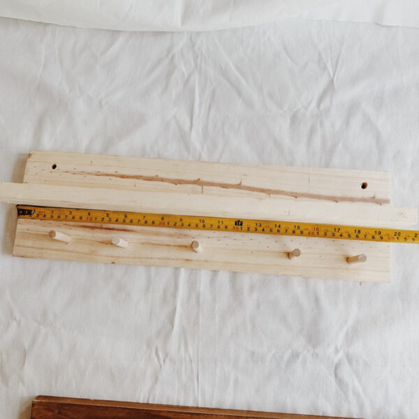 Peg Wall Hang with Shelf (Poppy) - Image 6