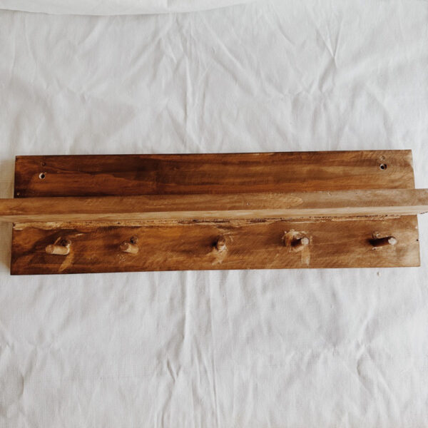 Peg Wall Hang with Shelf (Poppy) - Image 2