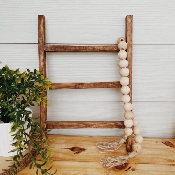 Mini Ladder/ Towel Ladder Solid Wood - Image 12