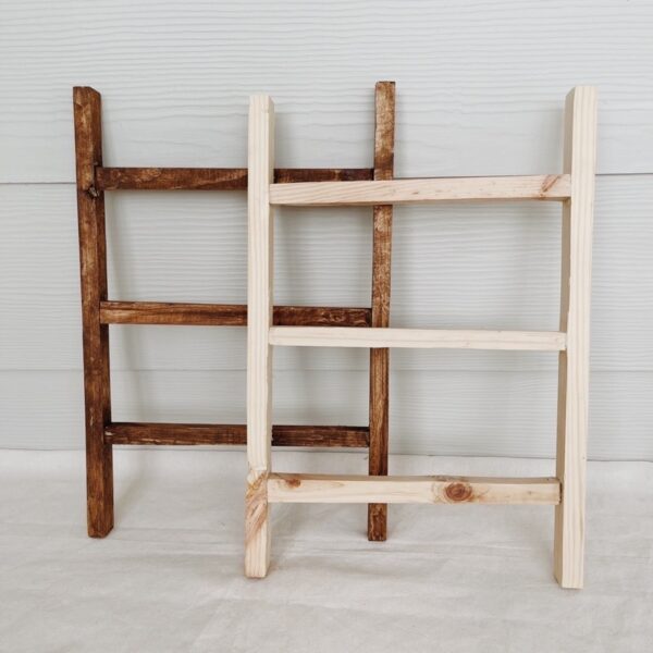 Mini Ladder/ Towel Ladder Solid Wood - Image 6
