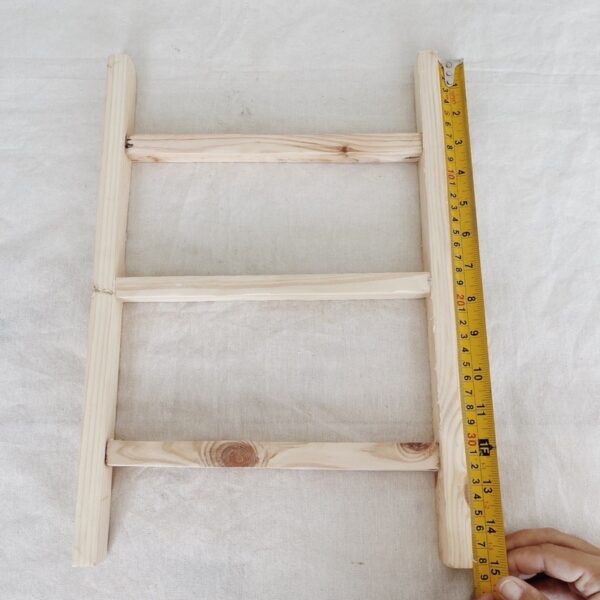 Mini Ladder/ Towel Ladder Solid Wood - Image 5
