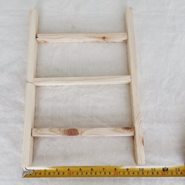 Mini Ladder/ Towel Ladder Solid Wood - Image 4