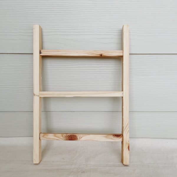 Mini Ladder/ Towel Ladder Solid Wood - Image 3