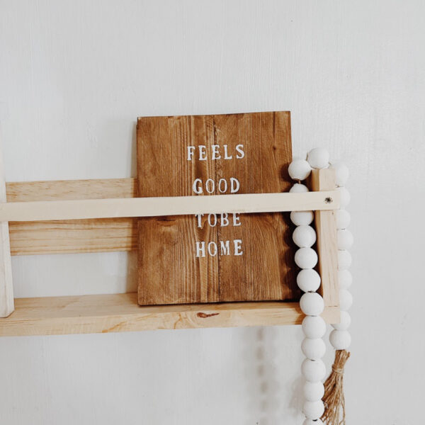 Wooden Book / Magazine Hanging Shelf / Rack (Barra) - Image 8