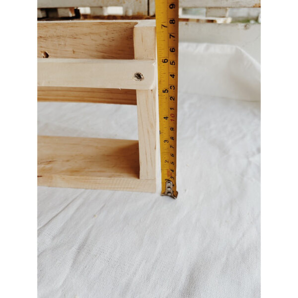 Wooden Book / Magazine Hanging Shelf / Rack (Barra) - Image 4