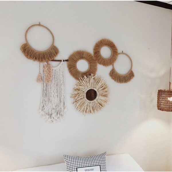 BOHO WALL HANG SET of 6 pcs (ASLAG) - Image 6