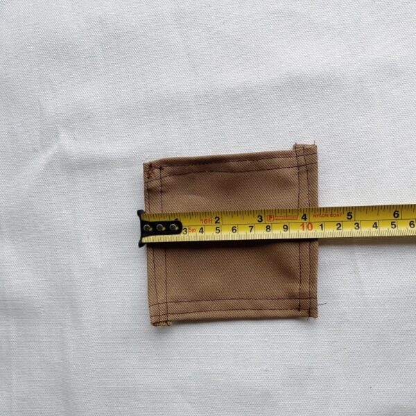 Coffee Brown Linen Placemat and Coaster (Brittania) - Image 3