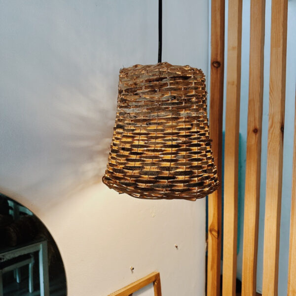 Basket Pendant Lamp 10” (Lavinia) - Image 8