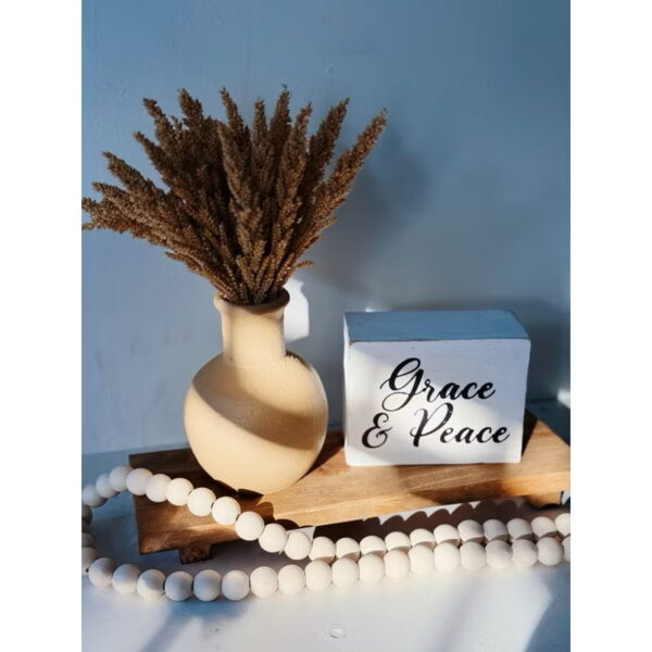 Inspirational Wooden Blocks With Message Decorative (Bambi) - Image 8
