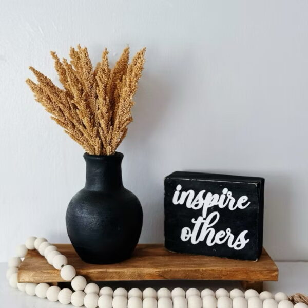 Inspirational Wooden Blocks With Message Decorative (Bambi) - Image 9