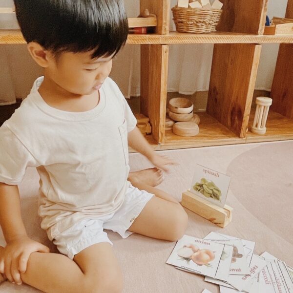 [wooden toys] Wooden Flash card Holder (Fabian) - Image 5