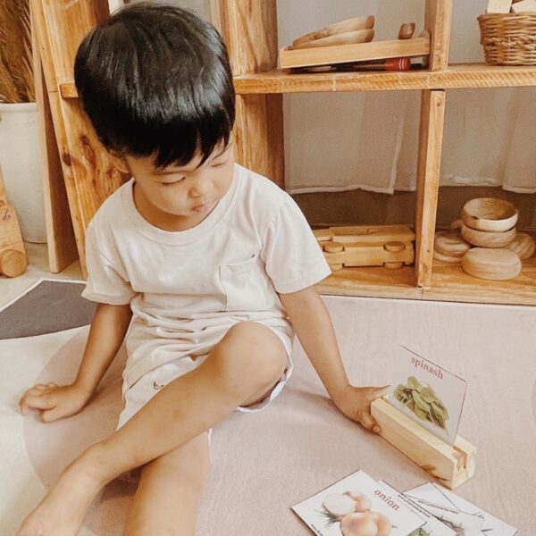 [wooden toys] Wooden Flash card Holder (Fabian) - Image 6