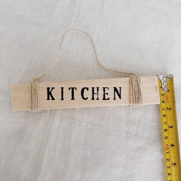 Room Label Hang Decor Wooden (Ruby) - Image 8